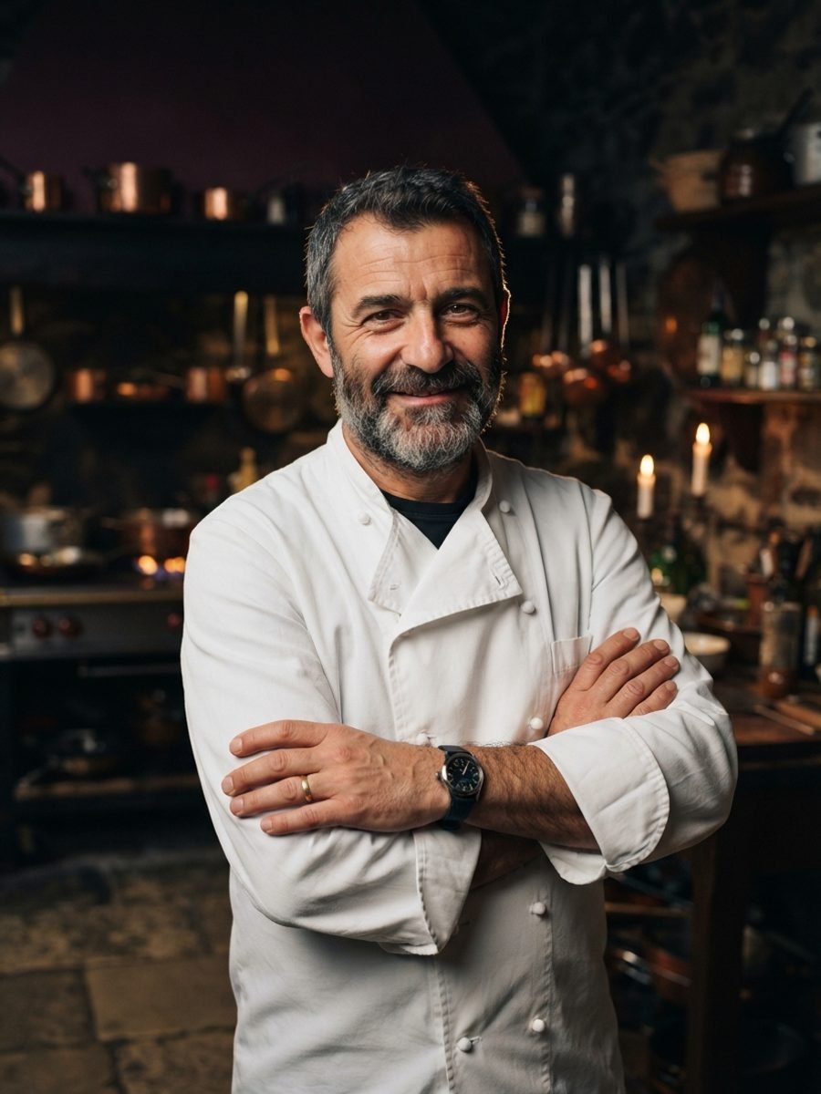 Head chef portrait